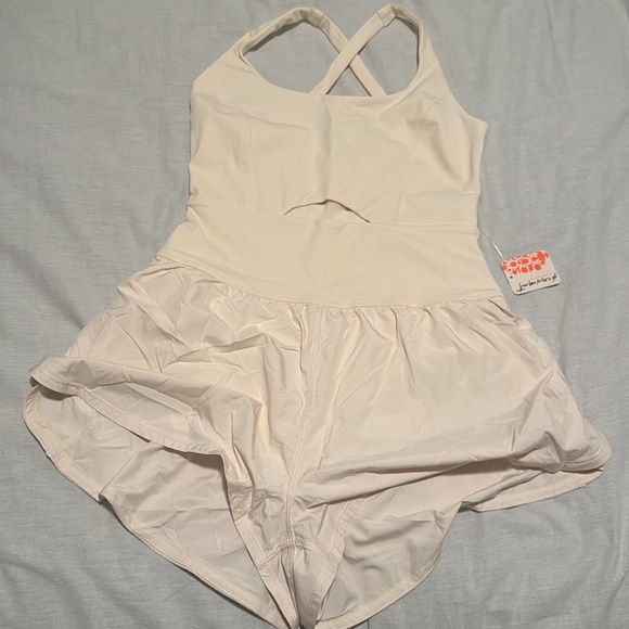 NWT Free People Righteous Runsie eggnog cream sold out color - Picture 5 of 5